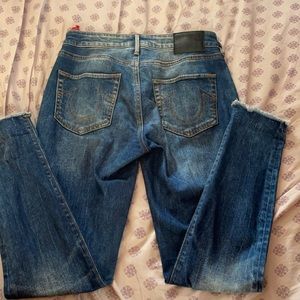 True Religion Cropped Denim size 26